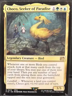 MTG Final Fantasy Choco, Seeker of Paradise (Rare) - Image 1