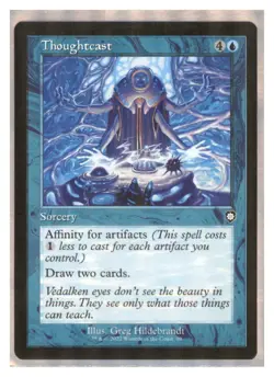 MTG - #99 Thoughtcast (Retro Frame) - Commander: The Brothers' War - Image 1