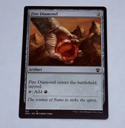 Fire Diamond 164 MTG Magic the Gathering Trading Card Tc7 - Image 1