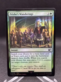 Prishe's Wanderings NM 0193 Final Fantasy FIN MTG Magic the Gathering - Image 1