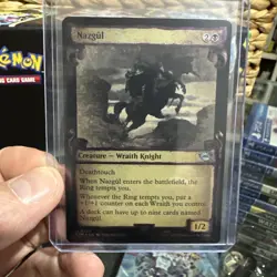 MTG Magic the Gathering Lord of the Rings -Nazgul (0723) - Foil Showcase Scrolls - Image 1