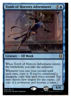 MTG - #100 Tomb of Horrors Adventurer - Foil - Image 1