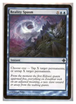MTG - #81 Reality Spasm - Rise of the Eldrazi - Image 1