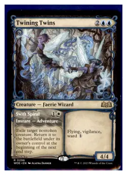 MTG - #296 Twining Twins (Showcase) - Wilds of Eldraine - Image 1