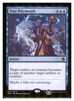 MTG - #80 True Polymorph - Adventures in the Forgotten Realms - Image 1