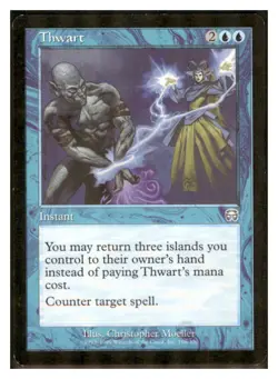 MTG - #108 Thwart - Mercadian Masques - Image 1