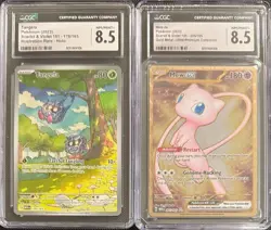CGC 8.5 TANGELA 178 MEW EX 205 GOLD METAL UPC 151 POKEMON NM/ MINT+ - Image 1