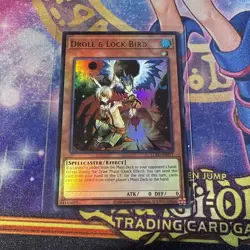 *** DROLL & LOCK BIRD *** ULTRA RARE LCKC-EN077 YUGIOH! (MINT/NM) - Image 1