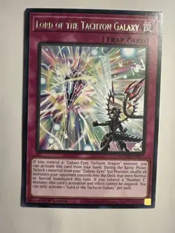 Lord of the Tachyon Galaxy MZTM-EN017 Yugioh! Maze of the Master 1st Ed Rare NM - Image 1