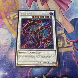 Beelze of the Diabolic Dragons LCKC-EN071 Secret Rare Yugioh Kaiba Collection - Image 1