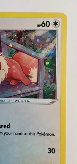 Eevee SWSH175 HOLOGRAPHIC Black Star Promo Pokemon Card Sword Sheild Rare - Image 3