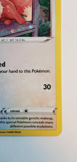 Eevee SWSH175 HOLOGRAPHIC Black Star Promo Pokemon Card Sword Sheild Rare - Image 4