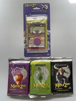 LOT OF 13 Metazoo Games Nightfall 1st Edition Trading Card Booster Packs Lot 1A - Image 1