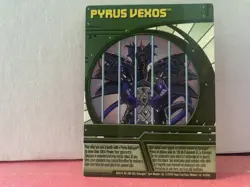 Bakugan Battle Brawlers Pyrus Vexos Ability Card - Image 1