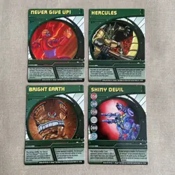 Bakugan Battle Brawlers ABILITY Card Lot (x11 Red Blue Green 2008 Set) TCG Game - Image 5