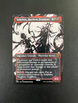 MTG- Solphim, Mayhem Dominus x1 - All Will Be One - Showcase - Image 1