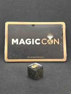 MagicCon Atlanta 2025 Exclusive Black Lotus Unknown Planechase & Die - Sealed - Image 1