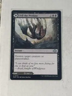 Fell the Profane // Fell Mire - Modern Horizons 3 - Near Mint - Image 1