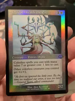 MTG Modern Horizons 3 - It That Heralds The End - Foil Retro Frame - Image 1