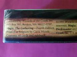 Magic The Gathering 4TH FOURTH EDITION STARTER DECK New Sealed MTG - Image 5