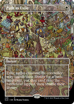 Light Play x 1 Path to Exile (226) - Foil - Borderless Secret Lair Drop Series - - Image 1