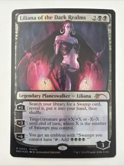 MTG: Media Promos Liliana of the Dark Realms 4 Promo - Image 1