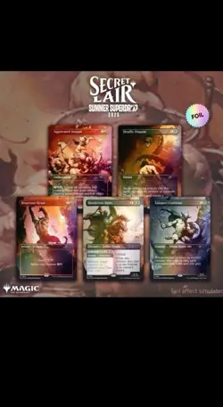 MTG Secret Lair x Artist Spotlight PHIL FOGLIO FRANK FRAZETTA IMIRI Foil Bundle! - Image 4