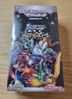 GX Ultra Shiny SEALED Booster Box Sealed Japanese 2018 Pokemon Card - Image 1