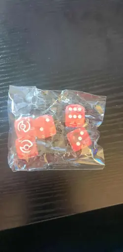 Pokemon Sealed professor Dice Red - Image 1
