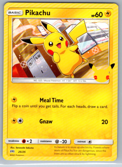 Pokemon Pikachu Promo Mcdonalds 25th Anniversary 25/25 - Image 1