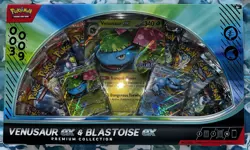 Pokemon TCG: Venusaur Ex and Blastoise Ex Premium Collection Box - Image 1