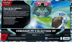 Pokemon TCG: Venusaur Ex and Blastoise Ex Premium Collection Box - Image 2