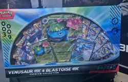 Pokemon TCG Venusaur EX and Blastoise EX Premium Collection - GameStop Exclusive - Image 1