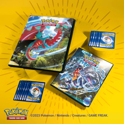 9 Pocket Portfolio for Pokemon Scarlet and Violet Roaring Moon and Iron Valiant - Image 3