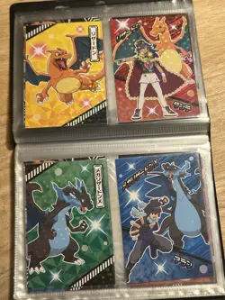 Pokemon Binder Collection Lot Bromide Japanese Jumbo Rare Holo Charizard LOOK - Image 1