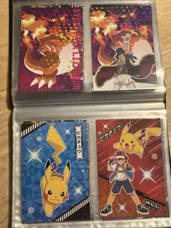 Pokemon Binder Collection Lot Bromide Japanese Jumbo Rare Holo Charizard LOOK - Image 2