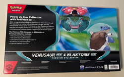 Venusaur EX & Blastoise EX Premium Collection Pokemon TCG GameStop Exclusive NEW - Image 3