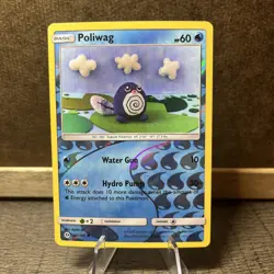 Poliwag - 30/149 - Pokemon TCG Sun & Moon Base Set - Reverse-Holo Common - Image 1