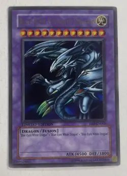 Yugioh Blue-Eyes Ultimate Dragon JMP-EN005 Ultra Rare Limited Edition (C2) - Image 1