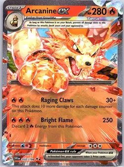 Arcanine ex 032/198 SV01: Scarlet & Violet Base Set - Pokemon Card - NM - Image 1