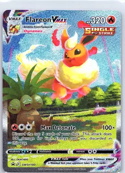 Flareon VMAX SWSH180 SWSH: Sword & Shield Promo - Pokemon Card - NM - Image 1