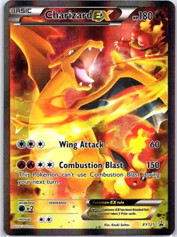 Charizard EX XY121 XY Promos - Pokemon Card - NM - Image 1