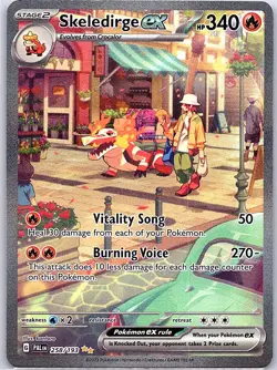 Skeledirge ex 258/193 SV02: Paldea Evolved - Pokemon Card - NM - Image 1