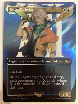 MTG Magic the Gathering Hope Estheim (0541) Final Fantasy FOIL- SURGE - Image 1