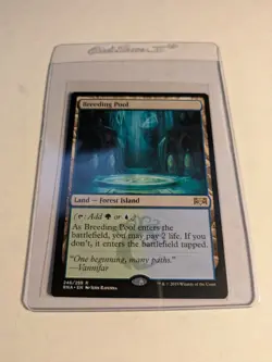 MTG Breeding Pool Ravnica Allegiance Card 246/259 Regular Rare - Image 1