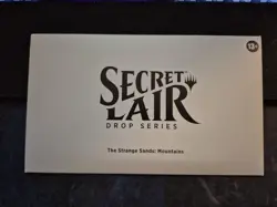 MTG Secret Lair Drop (SLD): The Strange Sands: Mountains - Non-Foil Edition - Image 1