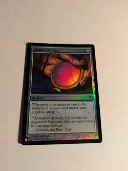 Amulet of Vigor Foil Magic Card Worldwake Artifact MTG # 121/145 - Image 2