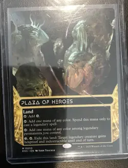 MTG Plaza of Heroes (0033) (Borderless) - 33 / English / Near Mint - Image 1