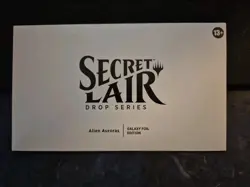 Secret Lair ALIEN AURORAS - Galaxy FOIL New Sealed Magic The Gathering MTG - Image 1