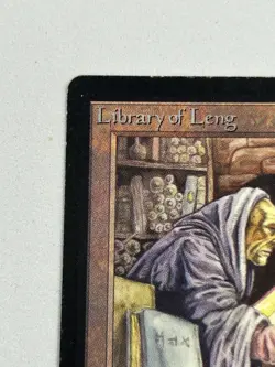 Library of Leng - Beta Edition 1993 - MTG card [MP] - Image 2